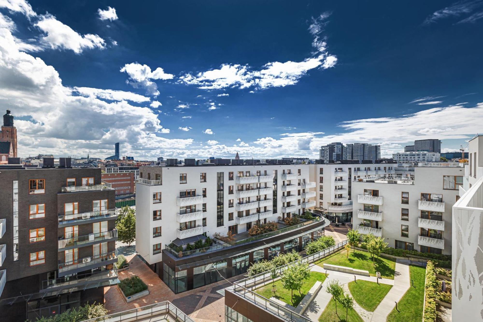Luksusowy Apartament Z Parkingiem I Klimatyzacja W Samym Centrum Wroclawia Dış mekan fotoğraf